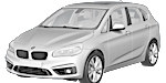 BMW F45 B1987 Fault Code